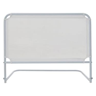 Imagem de Grade de Segurança Universal para Cama Adulto e Infantil - Tela Protetora Anti-quedas Dobrável com Instalação Sem Ferramentas(BOX 88X54 BRANCA)