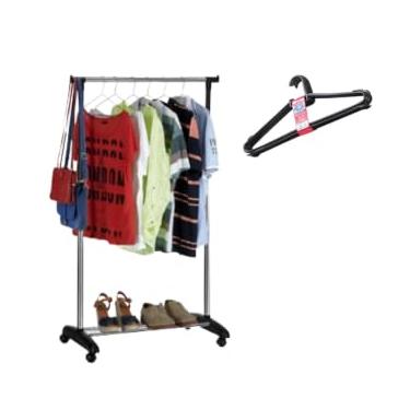 Imagem de Arara com Sapaterira; Organizador de Roupas e Sapatos, Arara Cabideiro