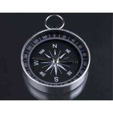Imagem de Bússola Metal Alta Precisão Original 40mm Portátil e Bolso