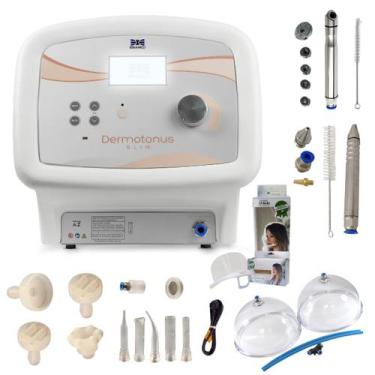 Imagem de Dermotonus Slim Ibramed Aparelho Vacuoterapia Kit Completo