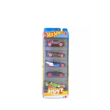 Imagem de Carrinho Hot Wheels Pack 5 Stunt Tracks 2025 Jbj83 Mattel SKU 43070