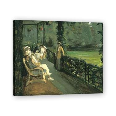Imagem de A Conquest John Lavery Iconic Realist Portrait & War Scene Canvas Art – Decoração de parede irlandesa atemporal para casa 30 x 36 cm Un Framed