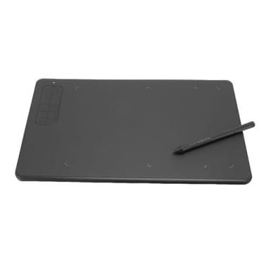 Imagem de Dpofirs Desenho de Tablet Com 8192 Níveis de Caneta, Tablet Gráfico de 10x6in 12 Teclas de Atalho, Compatíveis Com o Android Mac, Funciona Com o Photoshop Sai Illustrator, Black