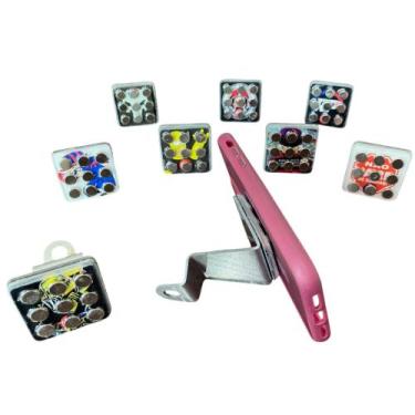 Imagem de Suporte Celular Magnética Moto 9 Imã Extra Forte Scooter - RP