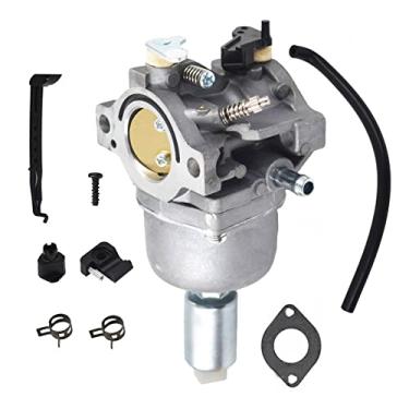 Imagem de Carburador de reposição para trator de cortador de equitação John Deere LA105 106,6 cm 19,5 HP de substituição para motores Briggs & Stratton 13,5 HP 31F707 350777 14 HP V-Twin 808728 Carb 697203 795873 808891