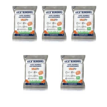 Imagem de Kit 5 Massa Polimérica (Embalagem De 5 Kg) Blocos e Tijolos - VALEFIX