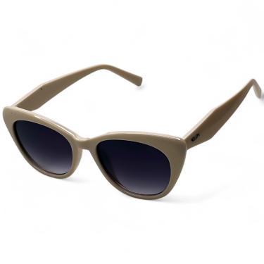 Imagem de ÓCULOS DE SOL SOLON GLASSES ESTILO CAT EYE GATINHO COM PROTEÇÃO UV400 + CASE RIGIDA + FLANELA + LIMPA LENTES