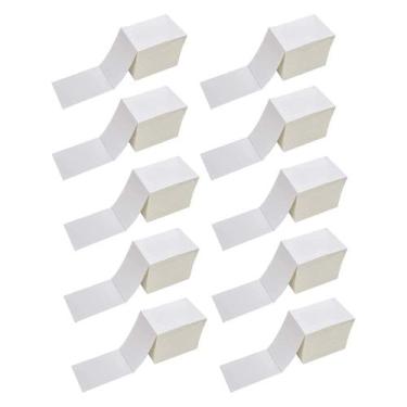 Imagem de Etiquetas de Envio Immuson Fanfold 4x6cm - Térmicas Diretas (10000 uni