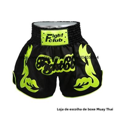 Imagem de Shorts De Boxe Muay Thai De Cetim Para Homens, Mulheres E Crianças, Co