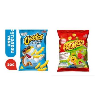 Imagem de Salgadinhos Cheetos Requeijão + Fandangos Presunto Caixa 30U - Elma Ch