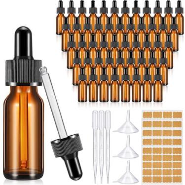 Imagem de Frasco conta-gotas de óleo essencial Lallisa 15mL (1/2 oz) de vidro x1