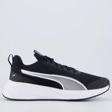 Imagem de Tênis Puma Flyer Lite 3 Feminino Preto e Branco, 35