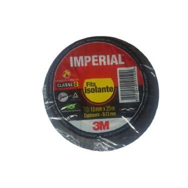 Imagem de Fita Isolante 3m Imperial 18mm X 20m Preta - 1un
