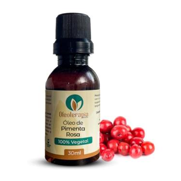 Imagem de Óleo Vegetal de Pimenta Rosa - 100% natural uso capilar e corporal (30ml)