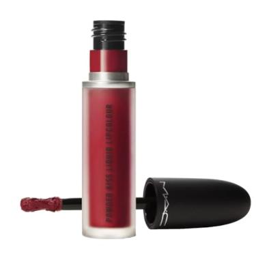 Imagem de M.A.C Cosmetics Powder Kiss Liquid Lipcolour - 994 Make Love To The Camera (Vinho profundo) - 5 ml