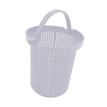 Imagem de Gralara Cesta de bomba, leve, resistente, peça de reposição com alça, acessório de substituição para cesta de skimmer
