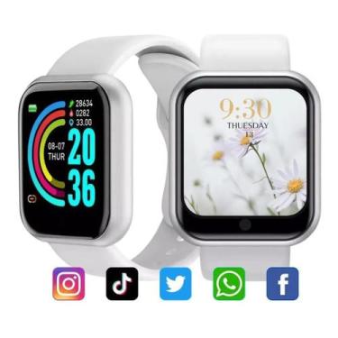 Imagem de Relógio Smart Digital D20 Pro Atualizado Adulto e Infantil - Smart Bra