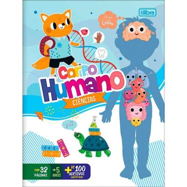 Imagem de Caderno de atividades Corpo Humano com 16 fls Tilibra