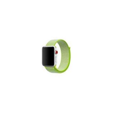 Imagem de Pulseira Nylon Loop para Apple Watch 40mm e 38mm -VERDE LIMAO - xdoria