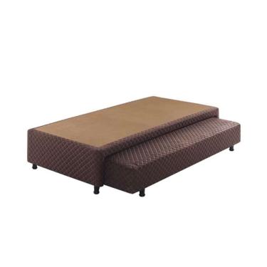 Imagem de Base para Cama Box Solteiro com Cama Auxiliar de Molas Ecoflex - 88x188