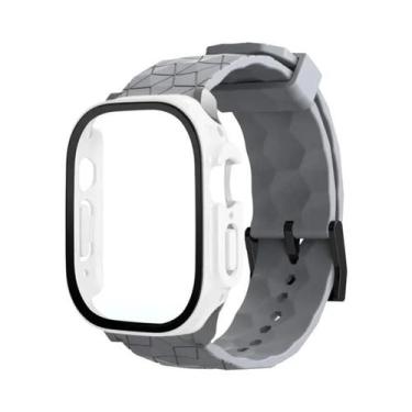 Imagem de Pulseira De Relógio Com Padrão De Futebol De 49mm 45mm 44mm 41mm 40mm 