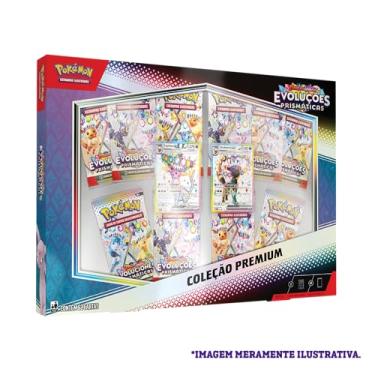 Imagem de Pokémon TCG, Box Coleção Premium EV8.5 Evoluções Prismáticas