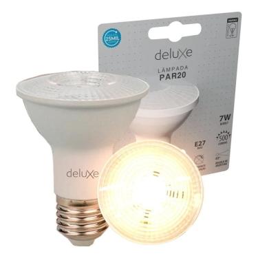 Imagem de 3X Lampada Led Par20 7W 3000K E27 110V/220V Mg Deluxe By Ava