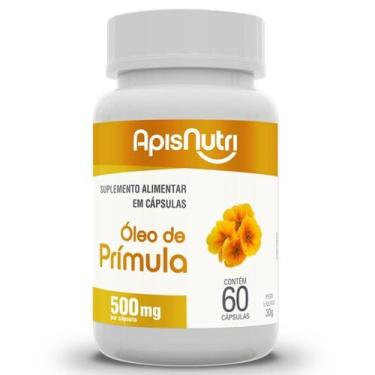 Imagem de Óleo De Prímula 500mg 60 Cáps Apisnutri - SV