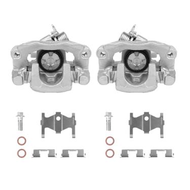 Imagem de PAROD Pinça de freio a disco traseira adequada para Hyundai Elantra 2005-2006, para Kia 2005-2009 para Spectra, para Kia 2005-2009 para Spectra5, pistão único, traseira esquerda e direita, substitua