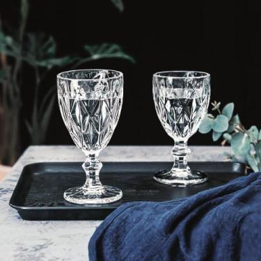 Imagem de Taça de Agua de Vidro Diamond 340ml Lyor - Coliseu
