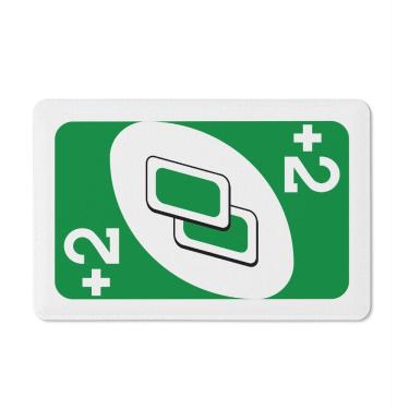 Imagem de Tapete de Tecido Multiuso 60x40cm - Carta Compre 2 Verde