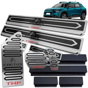 Imagem de Descanso Pedaleira Auto Soleira Citroen C4 Cactus Thp Preto