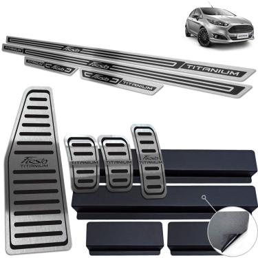 Imagem de Descanso Pedaleira Manual Soleira New Fiesta Titanium Preto