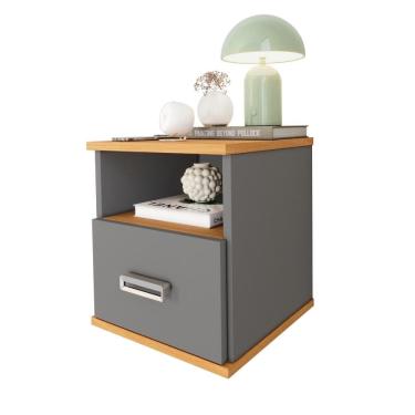 Imagem de Mesa de Cabeceira Balli Oliart Suspensa com Gaveta Secreta