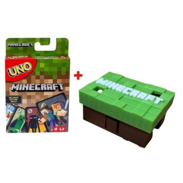 Imagem de Estojo para Cartas de UNO + Baralho UNO Minecraft - A1