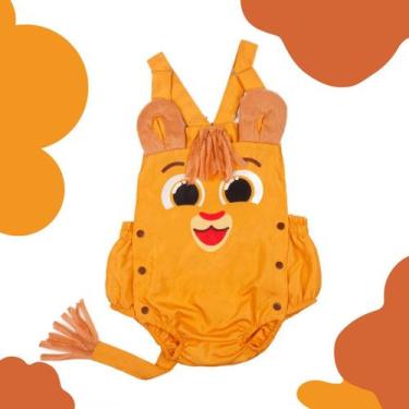 Imagem de Jardineira Bolofofos Leaozinho - Photo K, 12 Meses