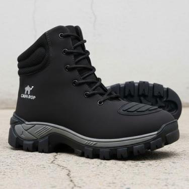 Imagem de Bota Coturno Adventure Masculino Militar Impermeável Tratorado Confort