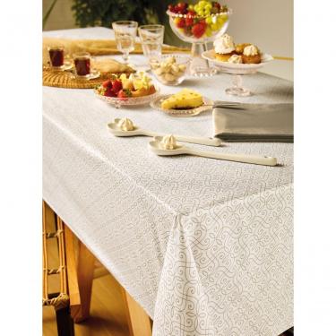 Imagem de Toalha De Mesa Retangular Teka 8 Lugares Elegance Renda