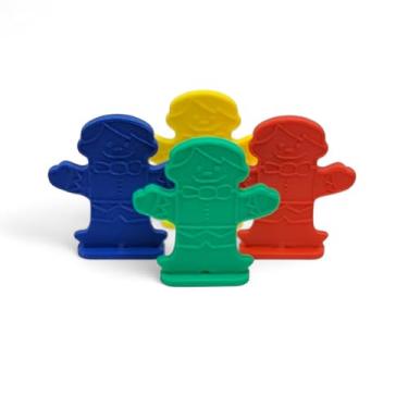 Imagem de Candy Land Candyland Board Game Replacement Pieces Parts Movers Pawns - 4 Pieces Red Green Blue Yellow