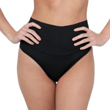 Imagem de Calcinha Cinta Poliamida - donna, Gg, Preto