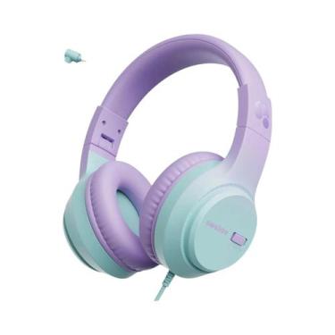 Imagem de Fones De Ouvido Com Fio Para Crianças Com Limite De Volume De 74/85/94