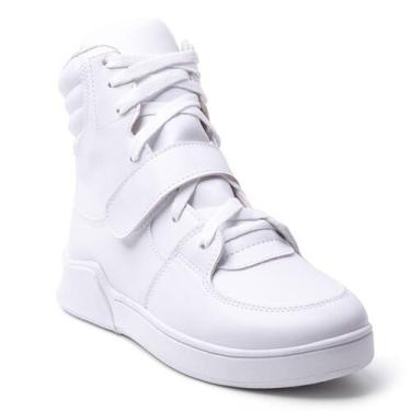 Imagem de Tênis Feminino Esportivo Cano Alto Caminhada - Mila Marques, 39, Branc