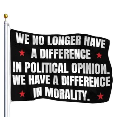 Imagem de Não temos mais diferença nas bandeiras de moralidade de opinião política para quarto