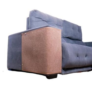 Imagem de Arranhador Carpete Para Gato Premium Protetor Canto Sofá Cama Resistente Pet(1 Unidade 130x50,Bege)