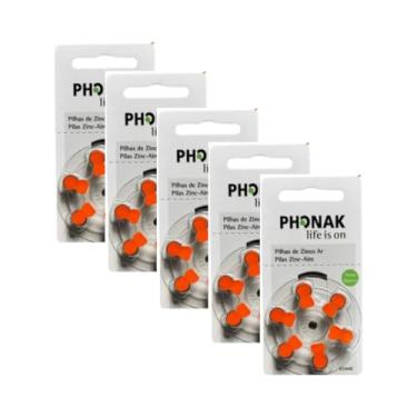 Imagem de Pilhas/Baterias para Aparelhos Auditivos - Phonak 13 - (30 Unidades)