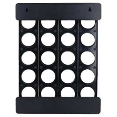 Imagem de Organizador de Armazenamento do Suporte do café, Montado na Parede Sob Rack de Exibição de Cápsula de café para Cozinha para Cozinha Em Casa (BLACK)