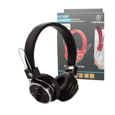 Imagem de Fone de Ouvido Headphone Sem Fio Bluetooth Stereo (Preto)
