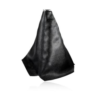 Imagem de MTRPS Capa de proteção contra poeira de manípulo de câmbio de carro, capa de câmbio de marcha manual de couro/automática, capa decorativa à prova de poeira, capa de proteção contra poeira para a