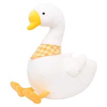 Imagem de Brinquedo de pelúcia Stuffed Animal Goose White 40cm para crianças e adultos