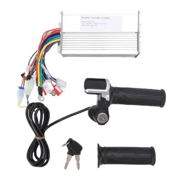Imagem de Luocute Kit de Aperto do Acelerador do Controlador do Motor de Scooter, Controlador de Motor Sem Escova Universal de 12 Tubos Com Acelerador Giratório, para Modificação de Bicicleta de